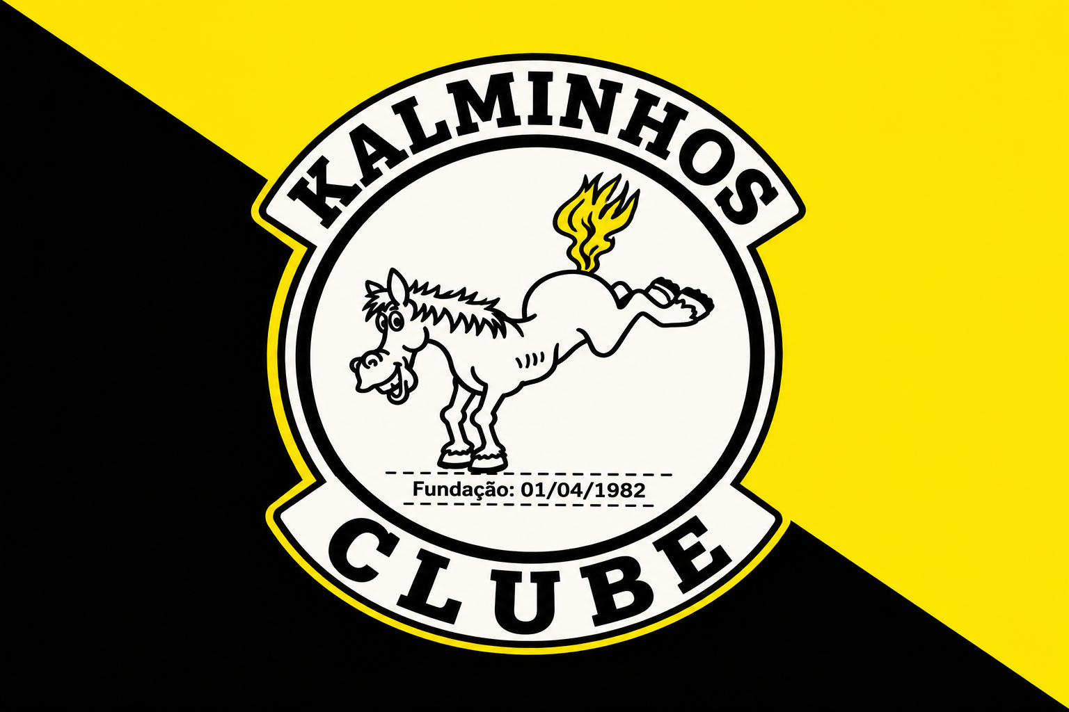 Bandeira oficial do Kalminhos Clube